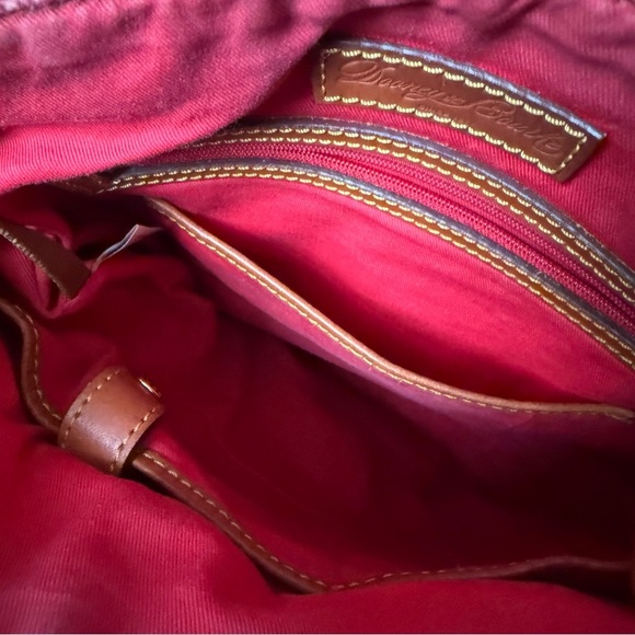 Dooney & Bourke Gretta Adjustable Crossbody Leather top zipper closure - Picture 6 of 12